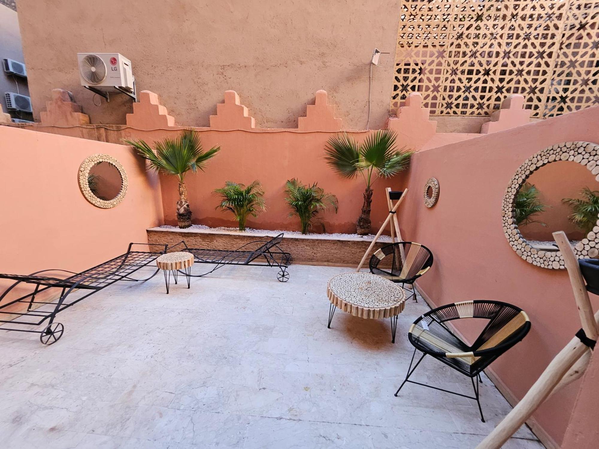 Charmant Duplex Au Coeur De Gueliz, Quartier Haut De Gamme De Marrakech Marrakesh Exterior photo