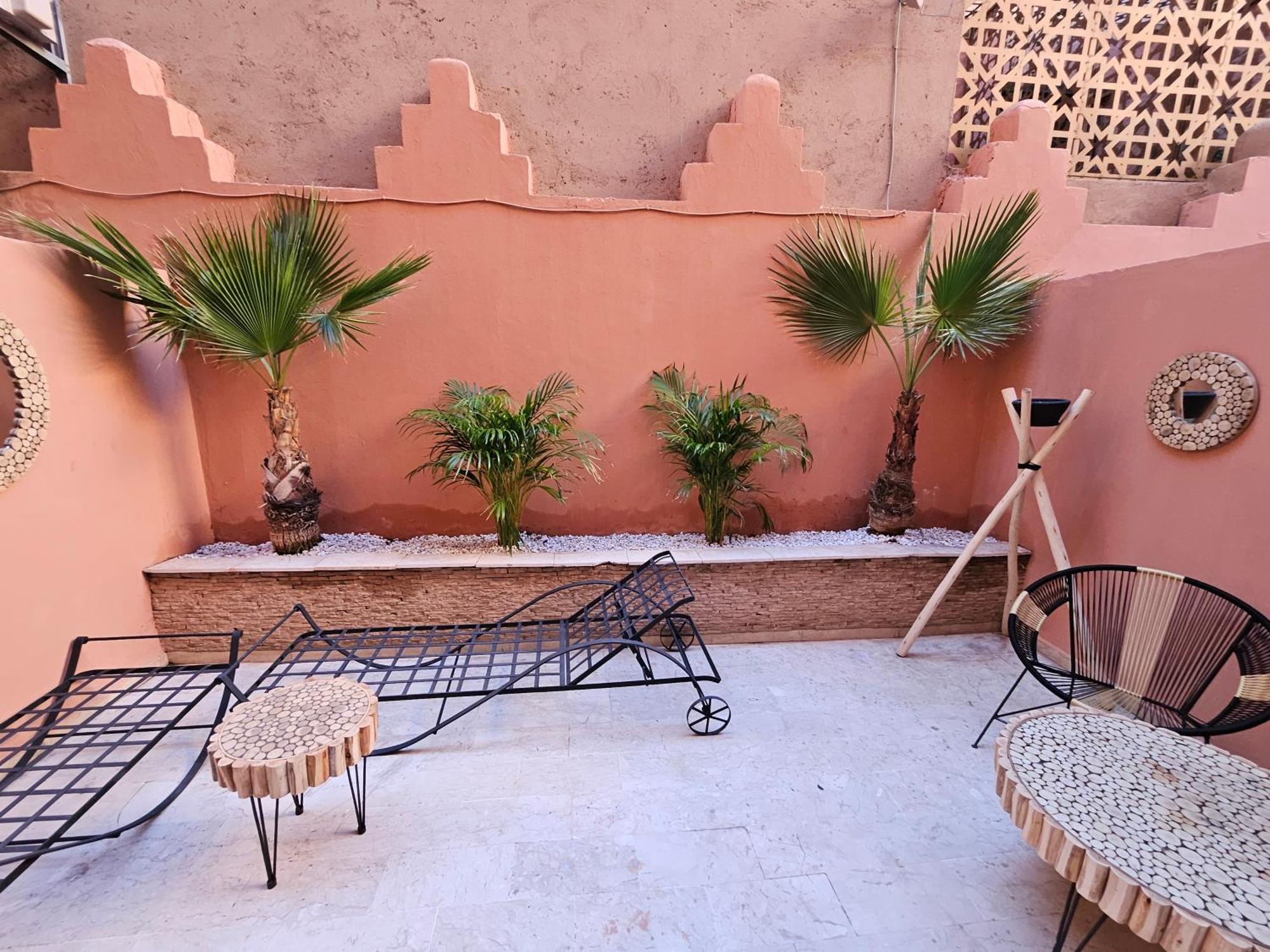 Charmant Duplex Au Coeur De Gueliz, Quartier Haut De Gamme De Marrakech Marrakesh Exterior photo